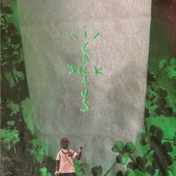 Cactus Jack Travis Scott McDonald’s McRib T shirt - Picture 2 of 4